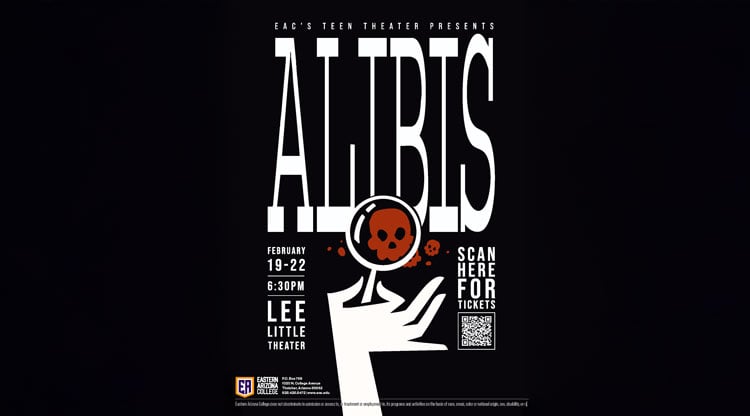 EAC Teen Theatre presents ‘Alibis’, a fast-paced, comedic whodunit at Lee Little Theater