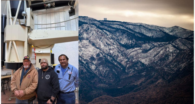 MGIO maintenance crew repairs EAC Discovery Park’s 20-inch Tinsley telescope