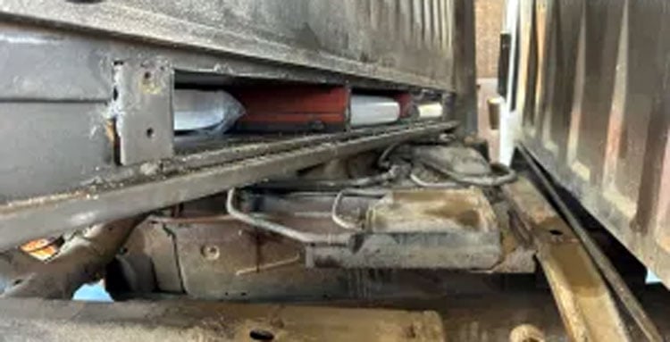 Port of Naco CBP Officers bust a meth smuggling attempt on Tuesday morning