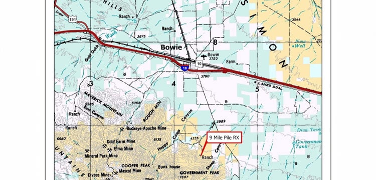Prescribed fire planned south of Bowie