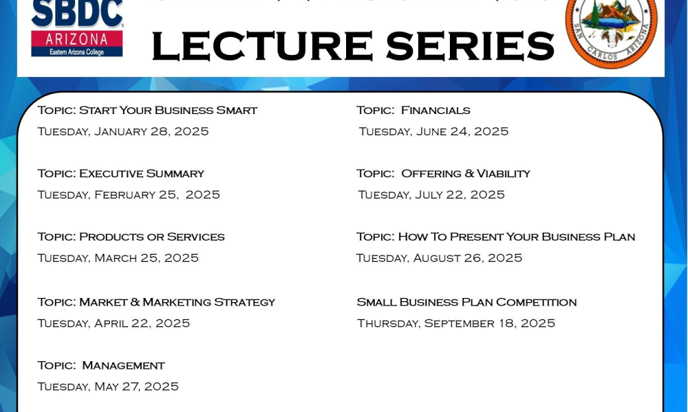 San Carlos Small Business Lectures/Classes