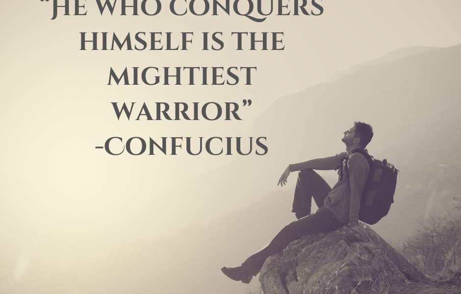 “He who conquers himself is the mightiest warrior” -Confucius LiveTheDream #Conc…