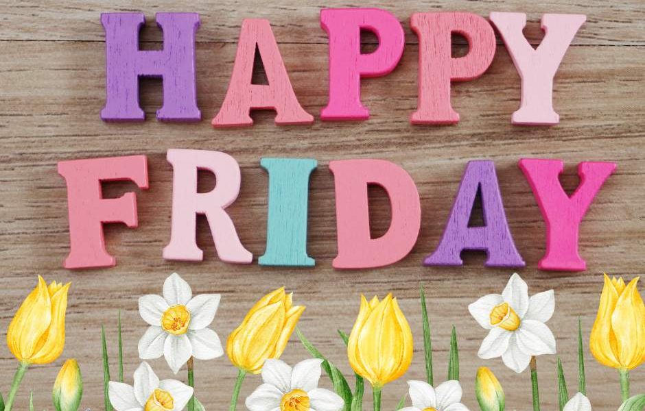 Wishing you a happy Friday and a great weekend! #HappyFriday #Weekend