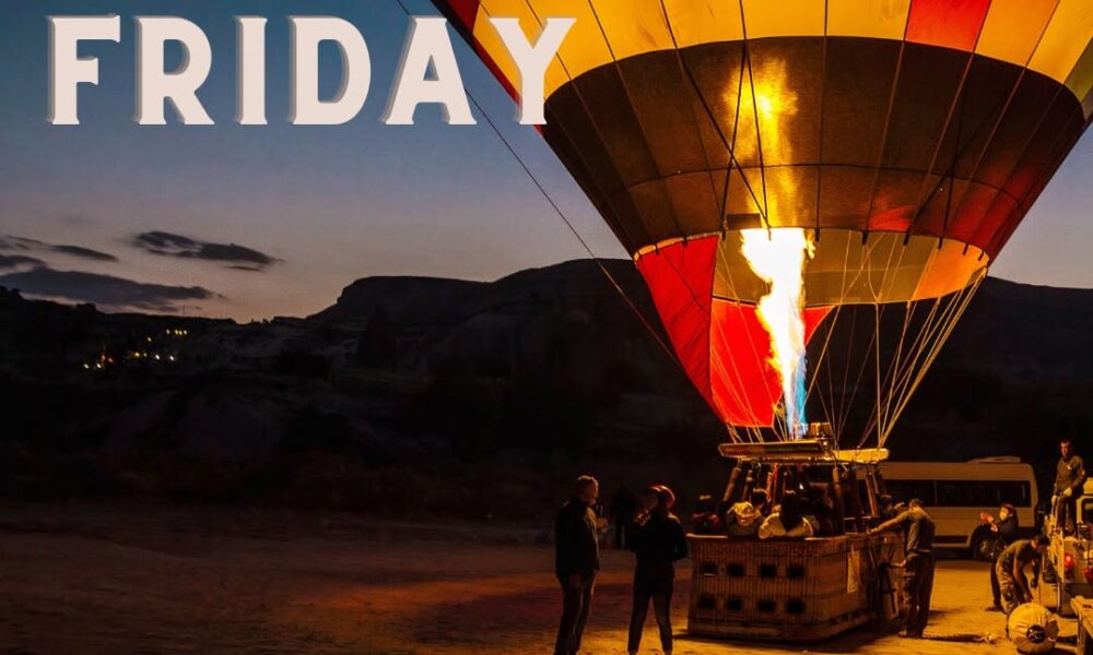Remember to enjoy each moment as you prepare for takeoff into your weekend. Happ…