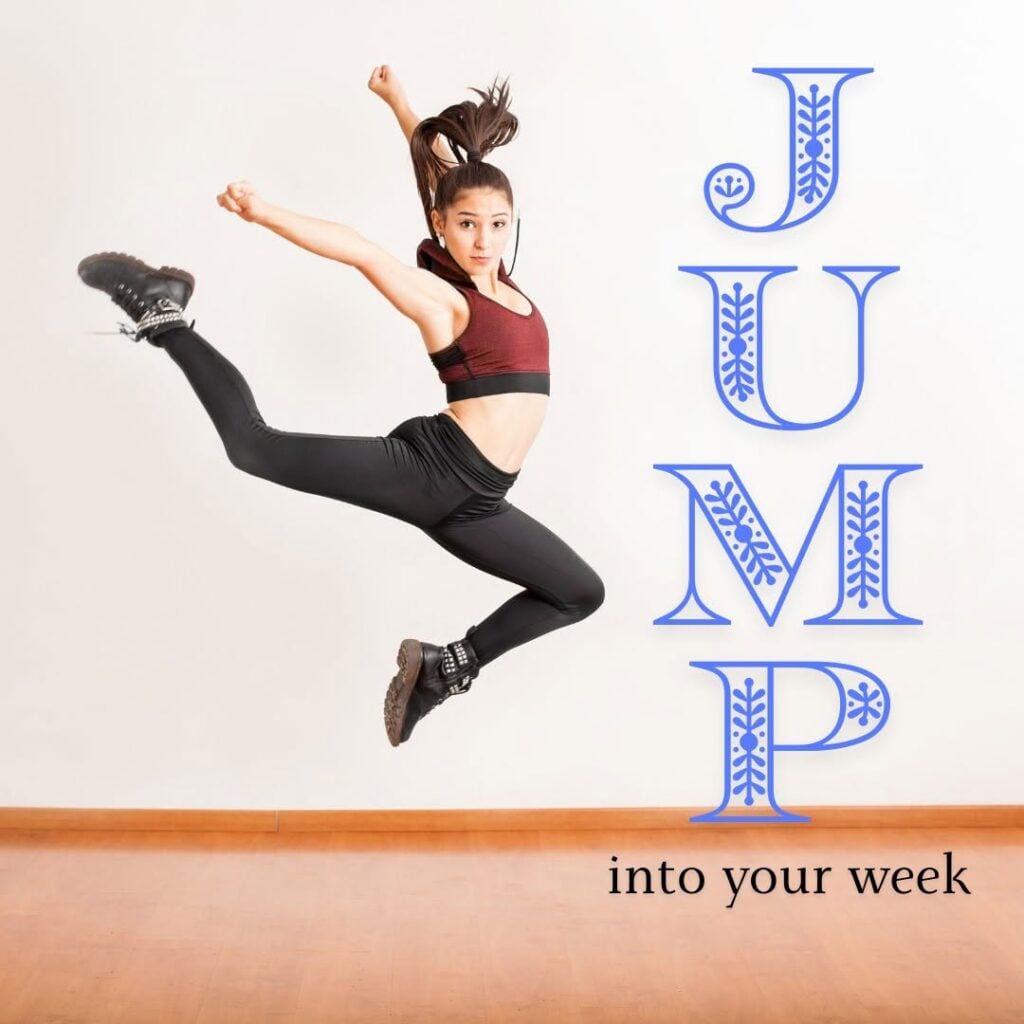 Sometimes, just jumping in is the easiest way to get started! Happy Monday! #mon…